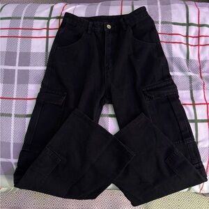 Black Cargo Pants